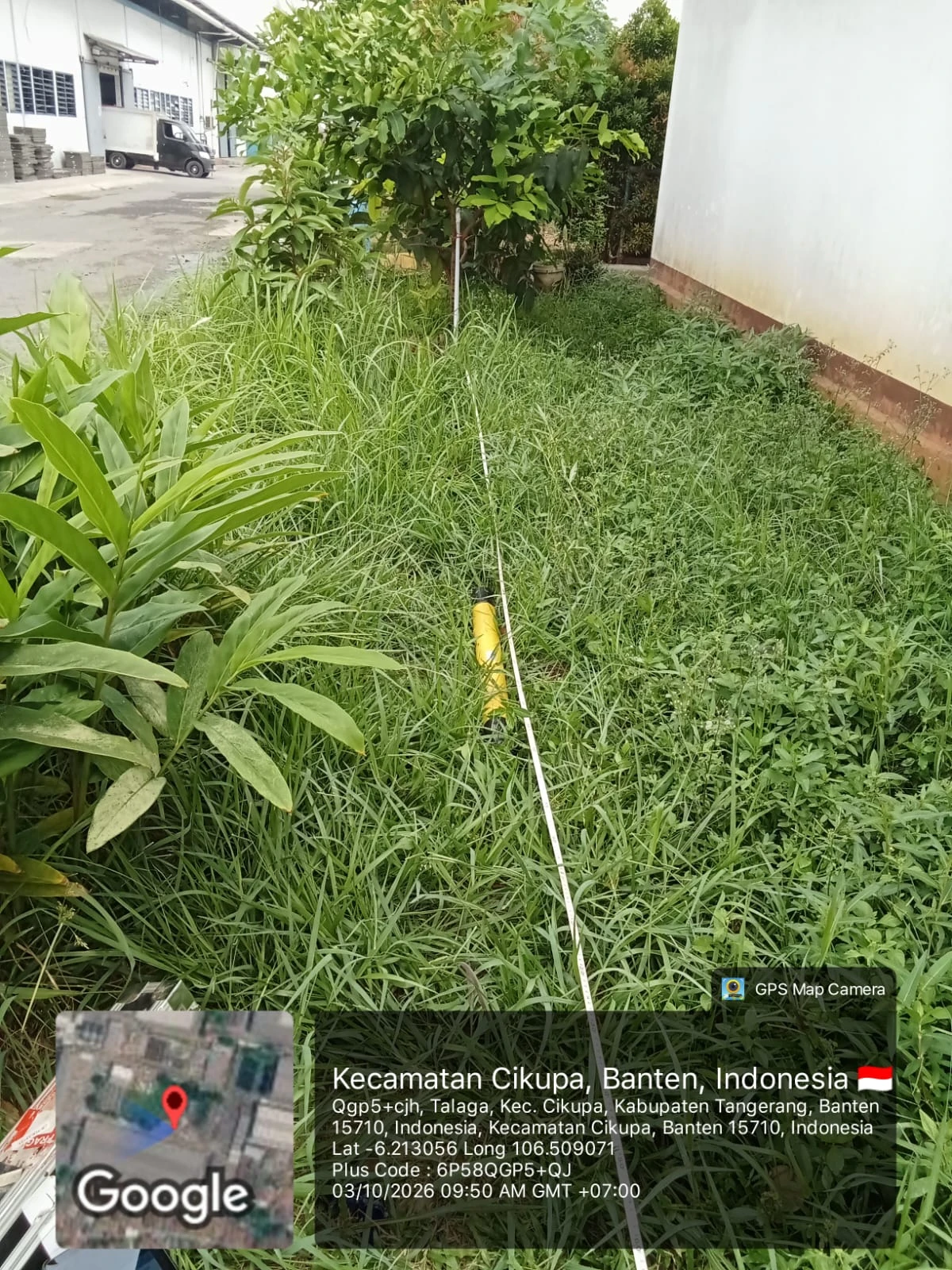 Ilustrasi Survei Geolistrik PT Karinda Kharisma, Cikupa Tangerang